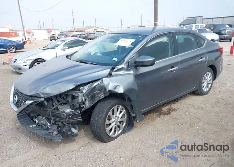 2018 Nissan Sentra Sv z USA, uszkodzony, nr VIN 3N1AB7AP1JY250604